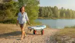 Der perfekte SUP Trolley für leichten Transport