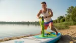 Optimales Aufpumpen: Doppelhubpumpen für SUP