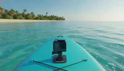 Sichere Klebehalterung für Action Cams