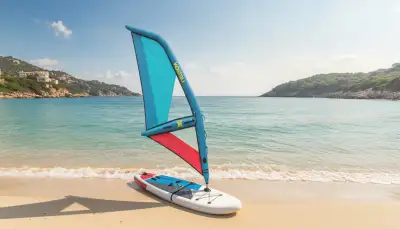 SUP-Revolution: Wie das aufblasbare Segel mit 360°-Drehbasis dein Board verwandelt