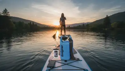 Wasserdichte SUP Gepäcktasche: Alles sicher an Bord
