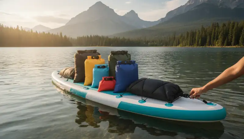 Clever gepackt: Wasserdichte Packbeutel für SUP