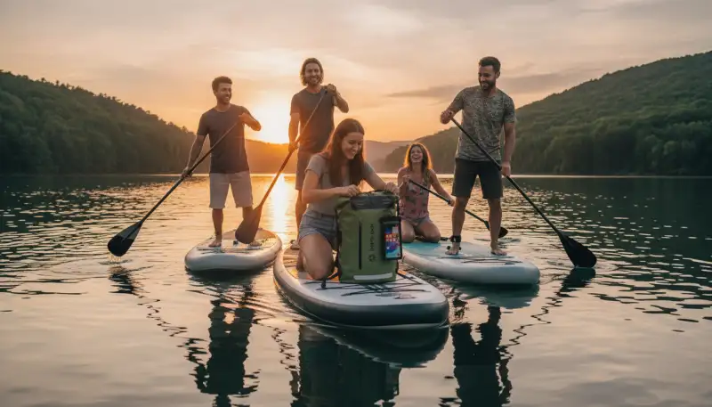 Gruppen SUP: Das ultimative Teamerlebnis auf dem Wasser