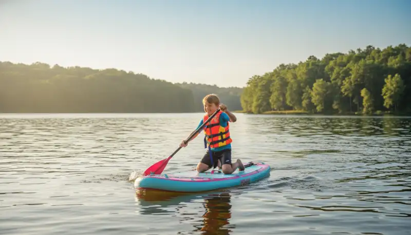 Kinder SUP: Spaß auf dem Wasser