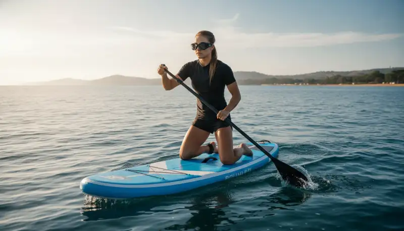 Klare Sicht beim Race SUP