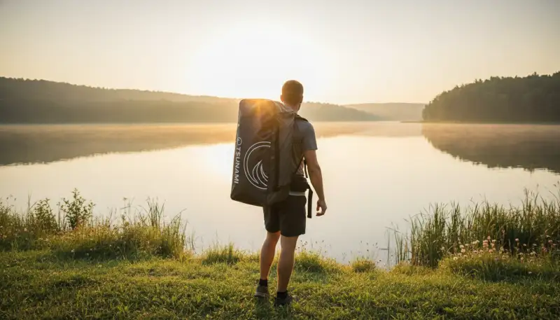Robuster Schutz: Das richtige SUP Boardbag Material
