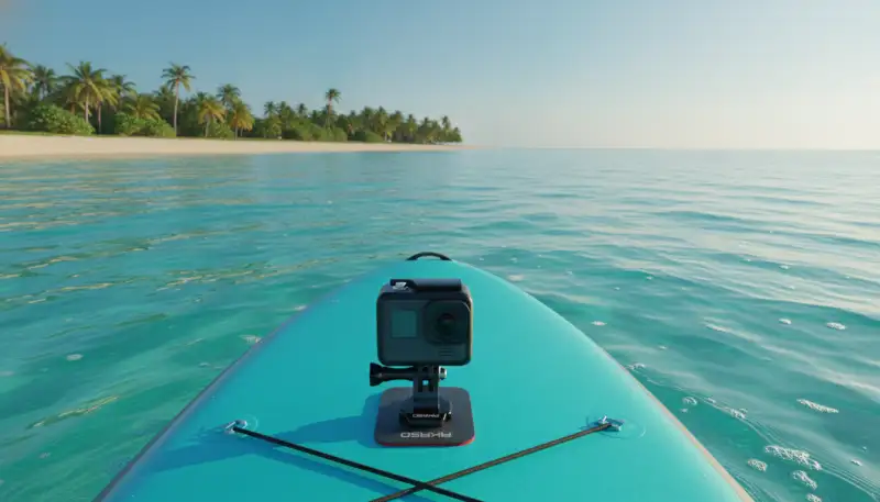 Sichere Klebehalterung für Action Cams