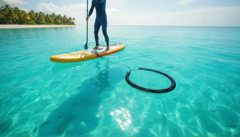 Sicherheit auf dem Wasser: SUP Leash wählen