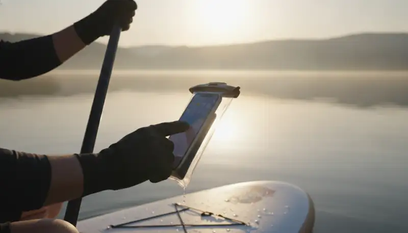 Smartes Paddeln: Touchscreen Handschuhe