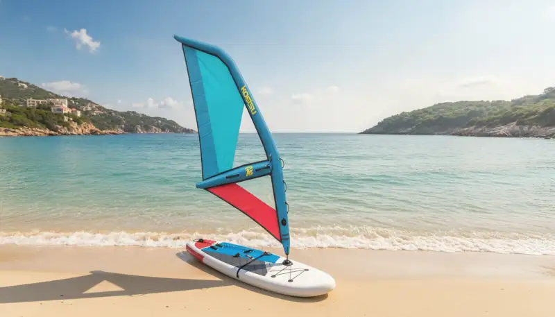 SUP-Revolution: Wie das aufblasbare Segel mit 360°-Drehbasis dein Board verwandelt