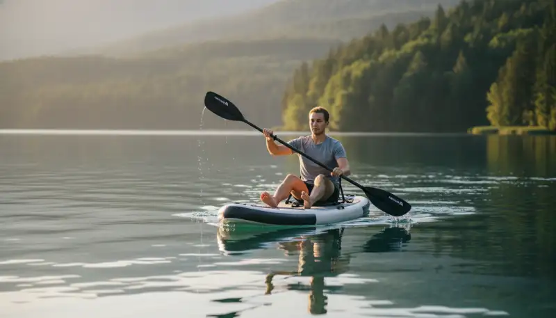 SUP zum Kajak: Umbaupaddel im Fokus