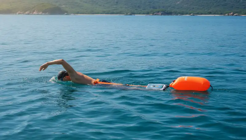Wasserdichte Tasche zum Schwimmen: Sicher und trocken
